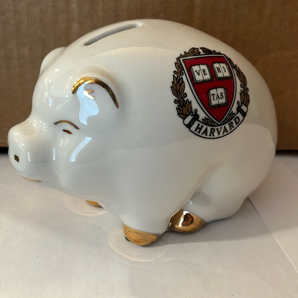 Harvard University Piggy Bank